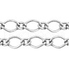 Iron Handmade Chains Figaro Chains Mother-Son Chains CHSM026Y-N-1
