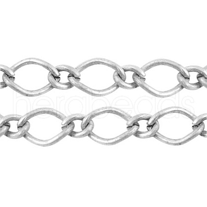 Iron Handmade Chains Figaro Chains Mother-Son Chains CHSM026Y-N-1