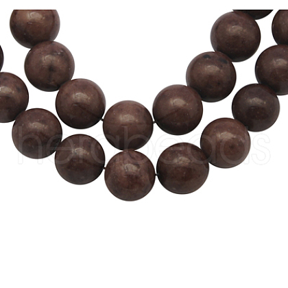 Natural Mashan Jade Beads Strands DJAD-10D-14-2-1