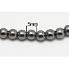 Non-Magnetic Synthetic Hematite Beads Strands G-D015-8-1