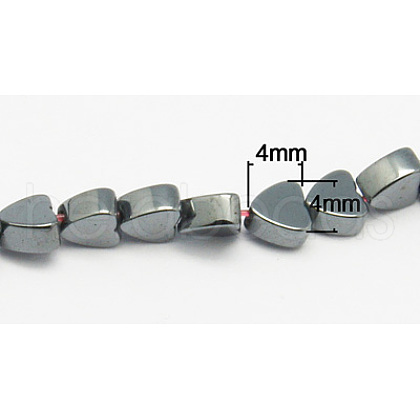 Non-Magnetic Synthetic Hematite Beads Strands G-D015-6-1