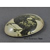 Tempered Glass Cabochons GGLA-R193-3-2