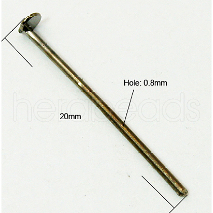 Iron Flat Head Pins HPB2.0CM-NF-1