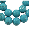 Synthetic Turquoise Beads JBR6-4mm-2