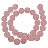 Dyed Natural White Jade Beads Strands JBR7-6mm-2