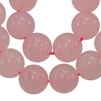 Dyed Natural White Jade Beads Strands JBR7-6mm-1
