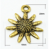 Tibetan Style Alloy Pendants K0910031-1