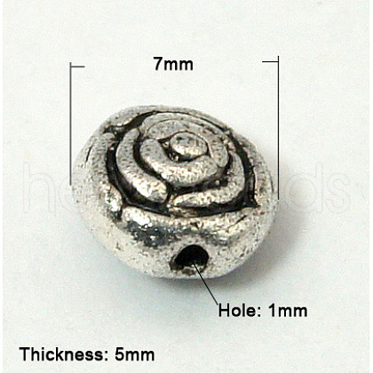 Tibetan Silver Alloy Beads K08GA042-1