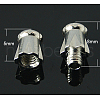Brass Screw Clasps KK-H593-N-2