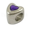 Metal Alloy European Beads LFD8290Y-1-NF-1