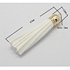 Faux Suede Cord Tassel Big Pendant Decoration LW-N001-8-1