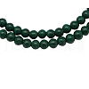 Natural Malachite Gemstone Beads Strands MALA-4D-1-1