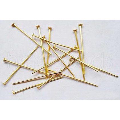 Iron Flat Head Pins NFHPG24mm-1