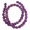 Natural White Jade Beads Strands OGEM-10X8-1-2