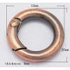 Alloy Spring Gate Rings PALLOY-H245-R-1