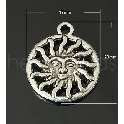 Alloy Pendants PALLOY-DA11-3289-AS-LF-1