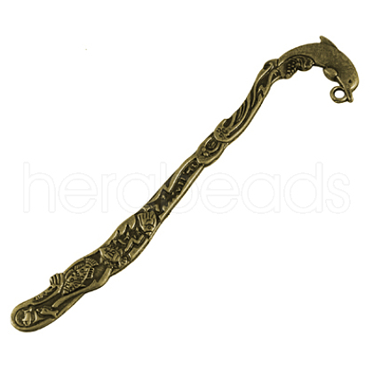 Zinc Alloy Bookmarks PALLOY-R341-AB-FF-1
