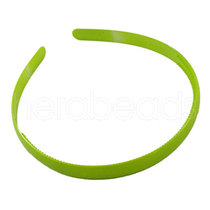Plain Plastic Hair Band Findings PJH103Y-7-1