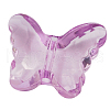 Transparent Acrylic Beads PL404Y-10-1