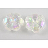 Transparent Acrylic Beads PL538-22-1