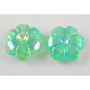 Transparent Acrylic Beads PL538-37-1