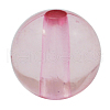 Transparent Acrylic Beads PL572Y-2-1