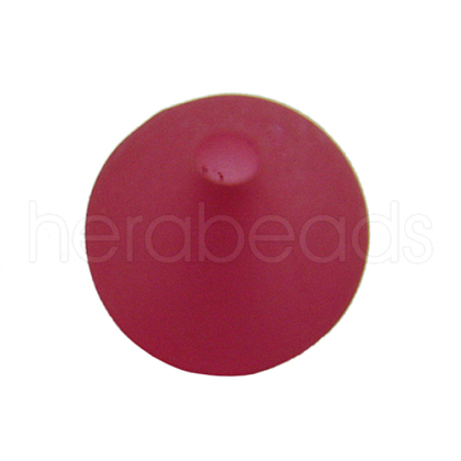 Round Transparent Acrylic Beads PL705-3-1