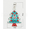 Sterling Silver Pendants RB-Q116-1-1