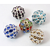 Brass Rhinestone Beads RB-Q165-1