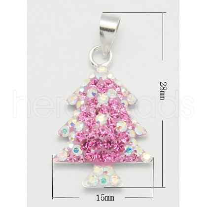 Sterling Silver Pendants RB-Q116-7-1