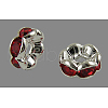 Brass Grade A Rhinestone Spacer Beads RSB160NF-08-1