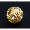 Alloy Rhinestone Beads RSB185-G-1