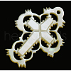 Natural White Shell Mother of Pearl Shell Pendants SH229-2-1