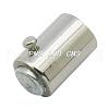 Tarnish Resistant Stainless Steel Locking Tube Magnetic Clasps STAS-H049-1-2