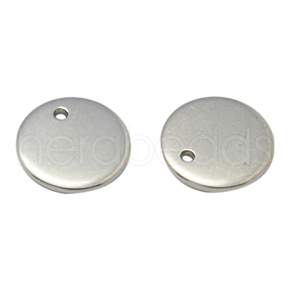 Tarnish Resistant 201 Stainless Steel Stamping Blank Tag Pendants STAS-Q025-1-1