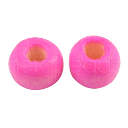 Dyed Wood Beads TB092Y-9-1