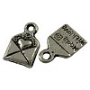 Tibetan Style Alloy Pendants TIBEP-LF0643YKG-AS-FF-1