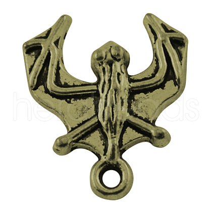 Halloween Jewelry Tibetan Style Alloy Pendants TIBEP-3213-AB-LF-1