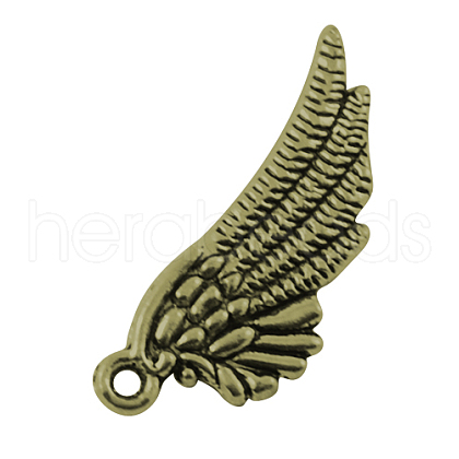 Tibetan Style Alloy Pendants TIBEP-4646-AB-FF-1