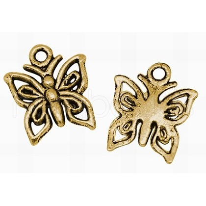 Tibetan Style Alloy Pendants TIBEP-A890-AG-FF-1