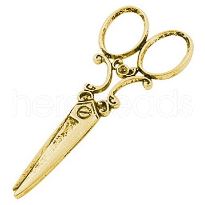 Tibetan Style Alloy Large Pendants TIBEP-LF9361YKG-AG-FF-1
