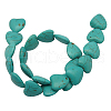 Synthetic Howlite Beads TURQ-11X12-12-2