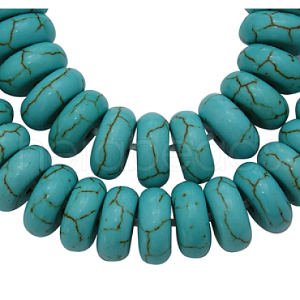 Synthetical Howlite Beads TURQ-G558-1-1
