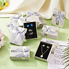 Rectangle Paper Jewelry Gift Boxes with Bowknot CON-TAC0010-89B-17