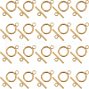 SUNNYCLUE 30Pcs 304 Stainless Steel Ring Toggle Clasps STAS-SC0007-42A-1