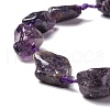 Natural Amethyst Beads Strands G-B024-14-3