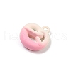 Spray Painted Alloy Pendants PALLOY-S038-06A-2