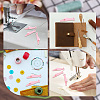 CRASPIRE 50Pcs Fish Shape Sewing Machine Needle Threaders DIY-CP0011-20B-5