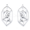 Non-Tarnish 201 Stainless Steel Pendants STAS-N090-LA970-1-1