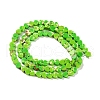 Dyed Synthetic Imperial Jasper Beads Strands G-M403-A37-01-3